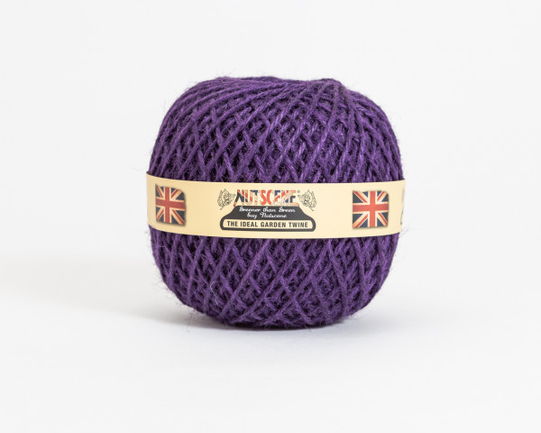 Heritage Jute-Ball 130 m | Indigo Violett