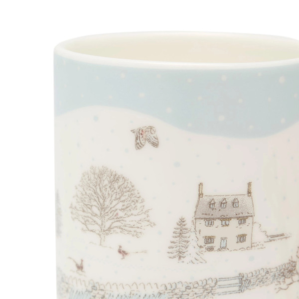 Mini-Tasse | Design Snowy Cottage | Details