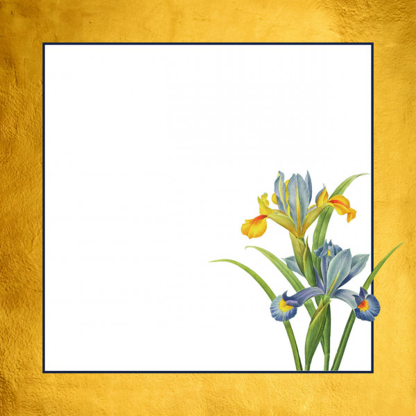 Notizblock Redouté | Blattdesign