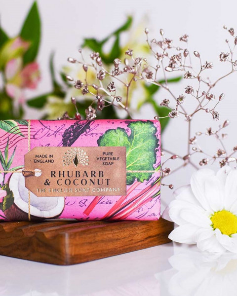 Jubiläumsseife | Rhabarber & Kokosnuss