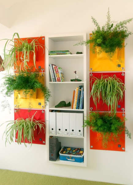 Hänge-Pflanztaschen Amma - eine schöne Indoor-Wand