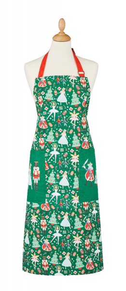 Weihnachtsschürze, Motiv Nußknacker