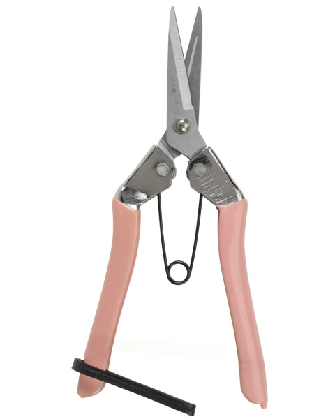 Blumen- & Ernteschere | Pink | geöffnet