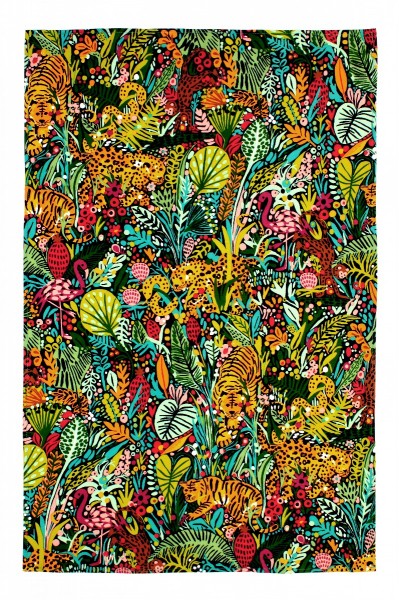Baumwoll-Geschirrtuch Design Menagerie - von Ulster Weavers