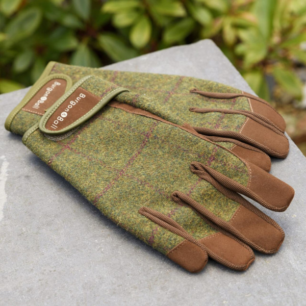 Gartenhandschuhe für Herren | Modell Heritage Tweed | von Burgon & Ball, England
