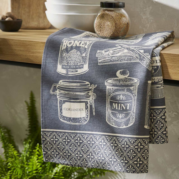 Geschirrtuch Kräuter & Gewürze - Herbs and Spices | von Ulster Weavers