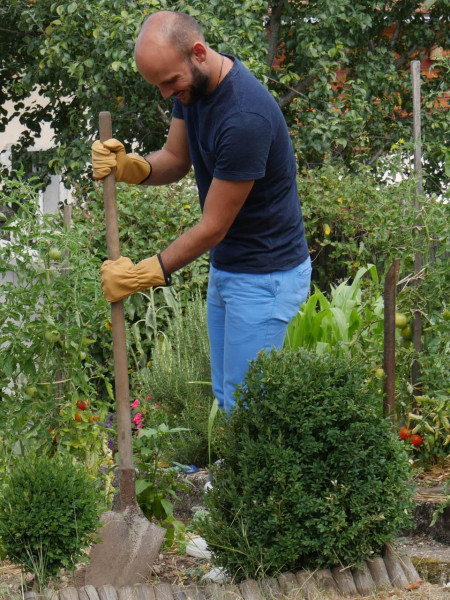 Tradition, Lederhandschuhe für den Garten von Rostaing