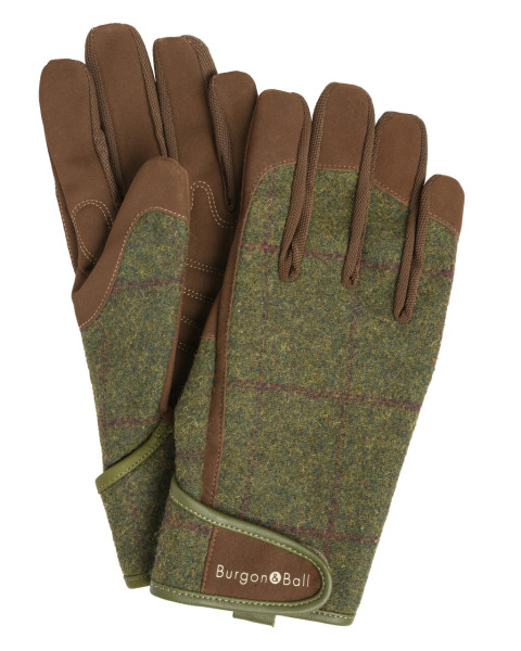 Gartenhandschuhe für Herren | Modell Heritage Tweed | von Burgon & Ball