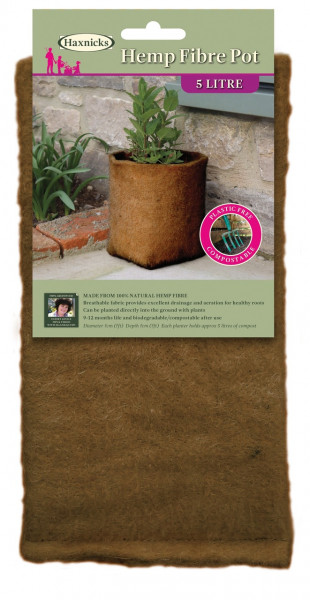 Haxnicks Hanf-Pflanztopf 5 L