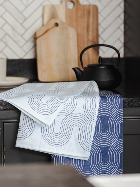 Geschirrtücher der Wasser & Stein - Kollektion | von Ulster Weavers