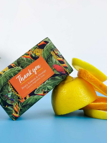 Dankeschön-Seife | pflegende Duftseife 190 g | The English Soap Company