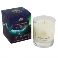 Duftkerze Polarlichter im Glas | Zitrone, Mandarine & Ananas Duftkerze Polarlichter im Glas | Zitrone, Mandarine & Ananas