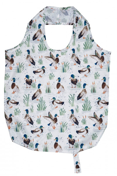 faltbarer Einkaufsbeutel Farmhouse Ducks | von Ulster Weavers