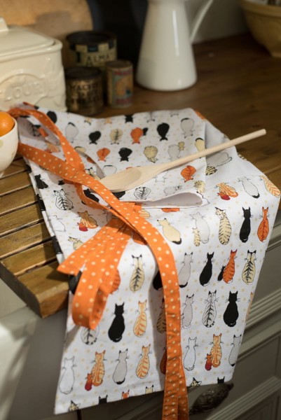 Baumwollschürze Design Cats in Waiting 'New'