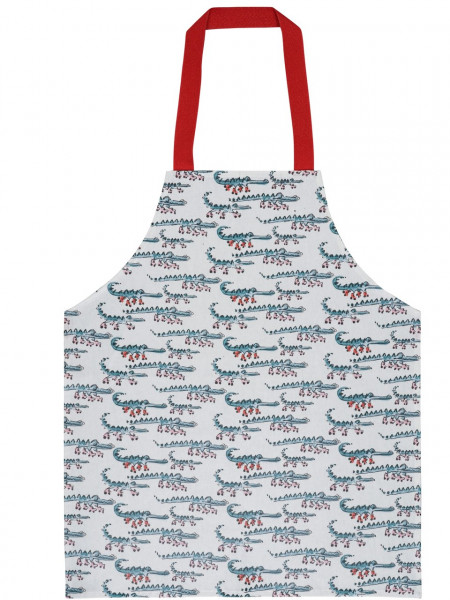 Wachstuch-Kinderschürze | Krokodile