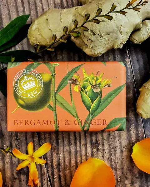 Kew Gardens | Exklusive Duftseife | Bergamotte & Ingwer