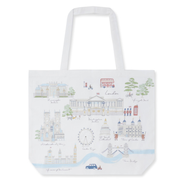 London | Tote Bag mit den beliebtesten Sehenswürdigkeiten Londons