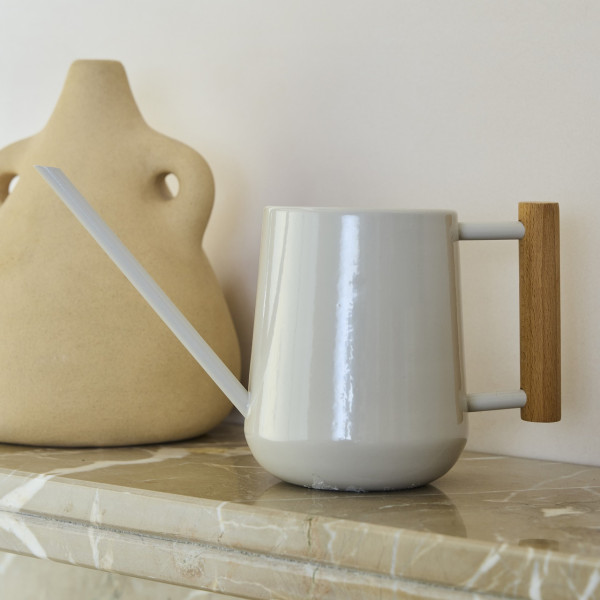 Kleine Zimmergiesskanne - helles Beige | von Burgon & Ball