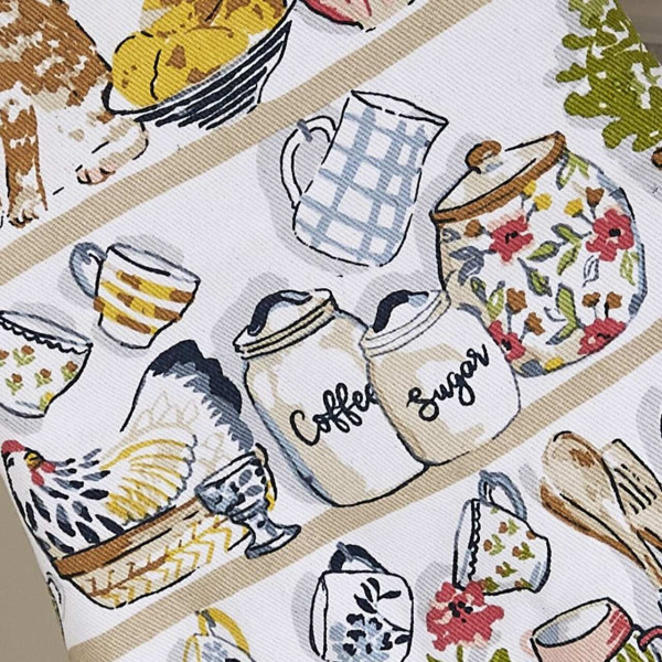 Ulster Weavers-Design Pantry Cats | Die Regale in der Vorratskammer