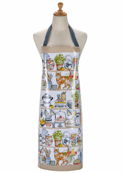 PVC-Schürze | Pantry Cats - Samtpfoten in der Speisekammer | von Ulster Weavers
