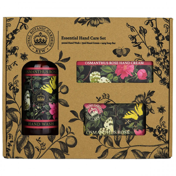 Geschenkbox Osmanthus • Rose | The Englisch Soap Company & Royal Botanic Gardens, Kew