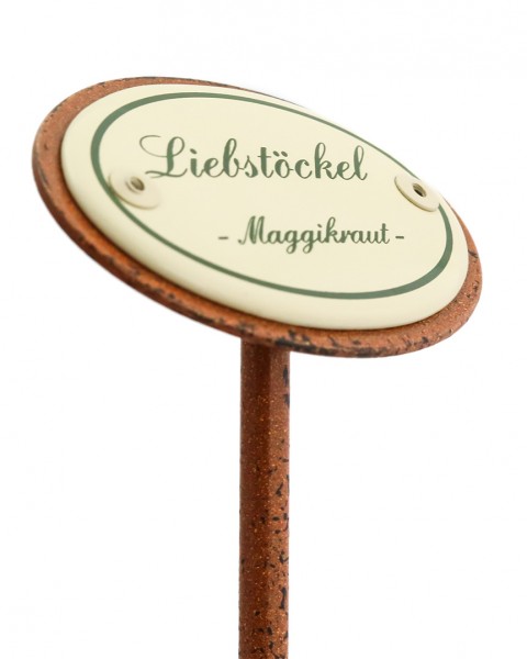 Kräuterstecker Liebstöckel seitlich