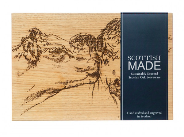 Servier- und Schneidebrett Kissing Cows