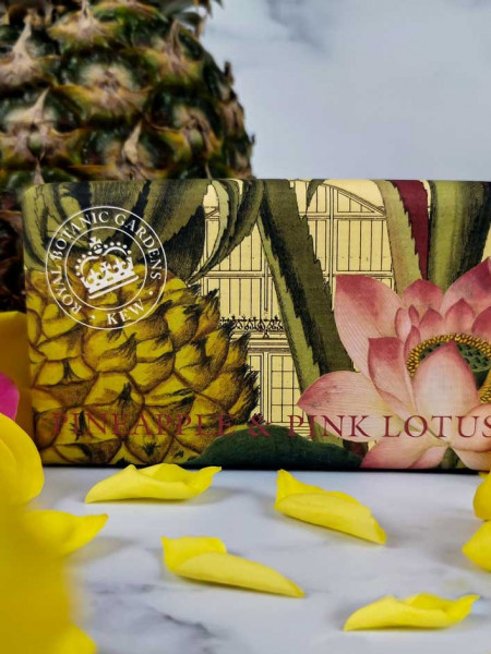 Kew Gardens | Exklusive Duftseife | Ananas & Pink Lotus