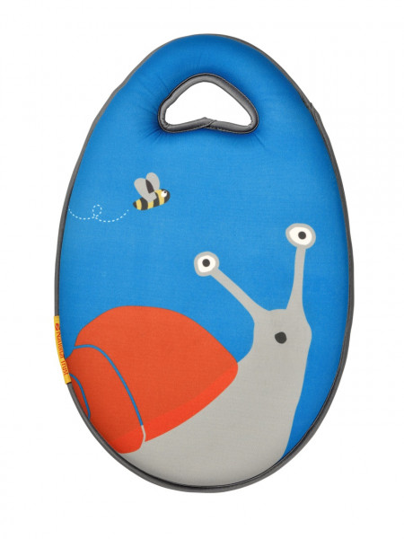 Kniekissen für Kinder, Design Schnecke