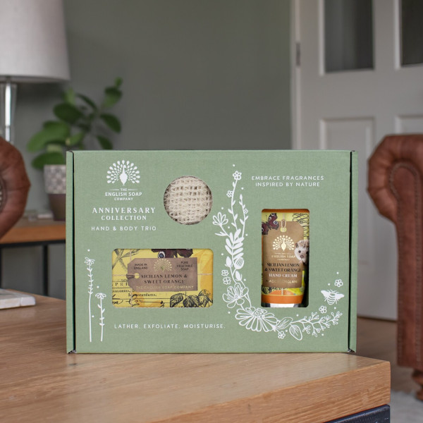 Handpflege-Set | Sizilianische Zitrone & Süße Orange | The English Soap Company