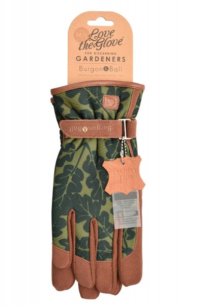 Love the Glove Gartenhandschuhe Oak Leaf, Moss