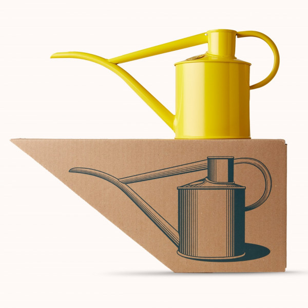 Haws Zimmergießkanne Pot Waterer 2 Pint | mit Verpackung | Lotusgelb