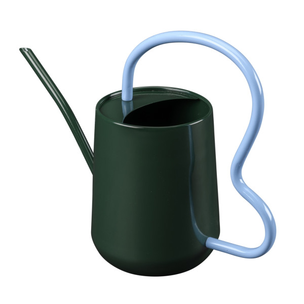 Traditionell-grüne Zimmergießkanne aus England | Modernde Farben - trendige Form