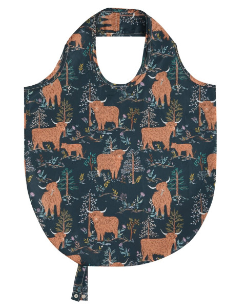 Faltbarer Einkaufsbeutel mit 'Connie the Cow' | von Ulster Weavers