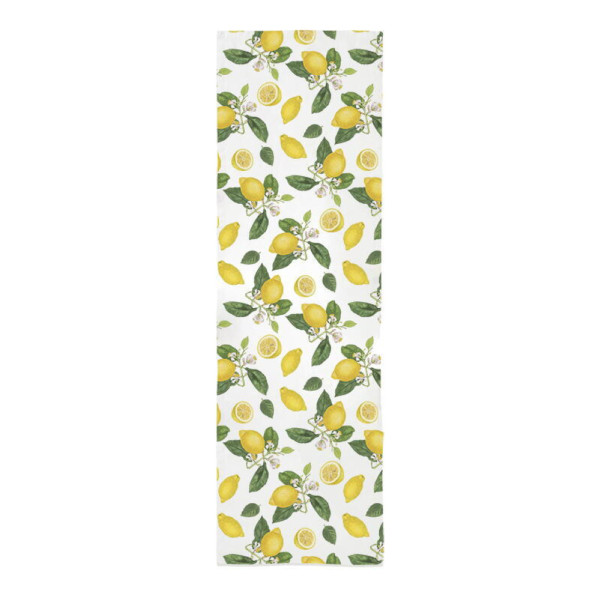 Leinen-Tischläufer | Zitronen | von Koustrup & Co.