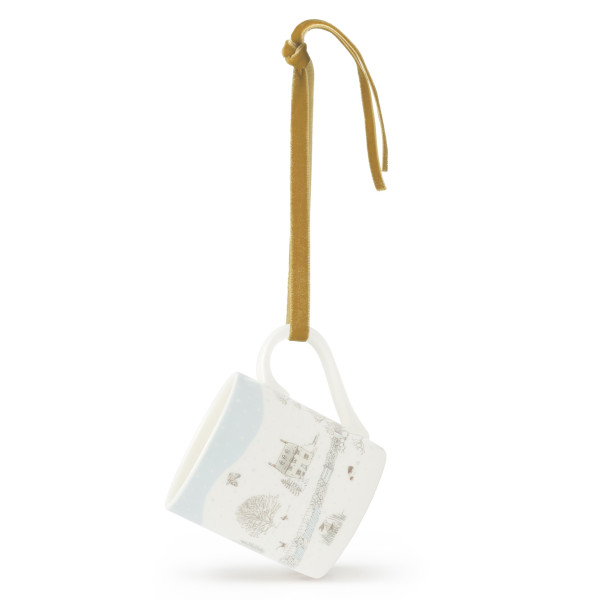 Weihnachtsschmuck | Mini-Tasse | Design Snowy Cottage