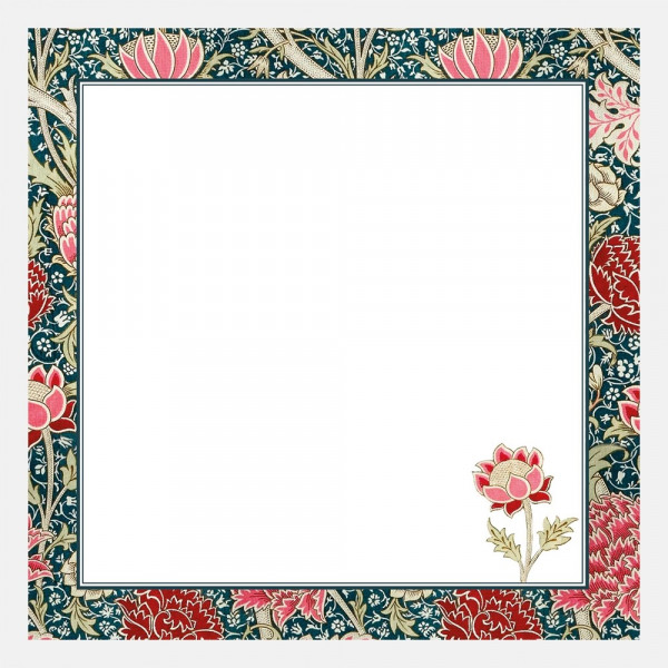 Notizblock William Morris | Blattdesign