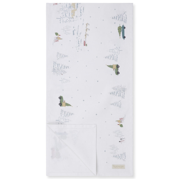 Baumwoll-Tischläufer Home for Christmas | 35 x 280 cm