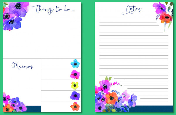 Papiergeschenke aus England | Design Anemonen