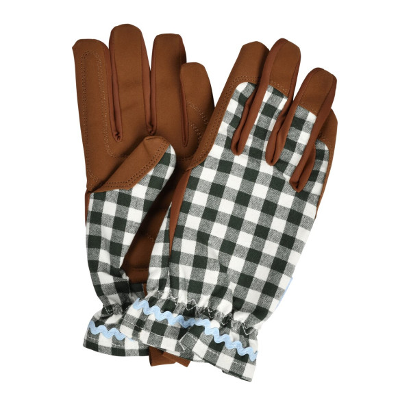 Gartenhandschuhe | heritage-grüne Karos