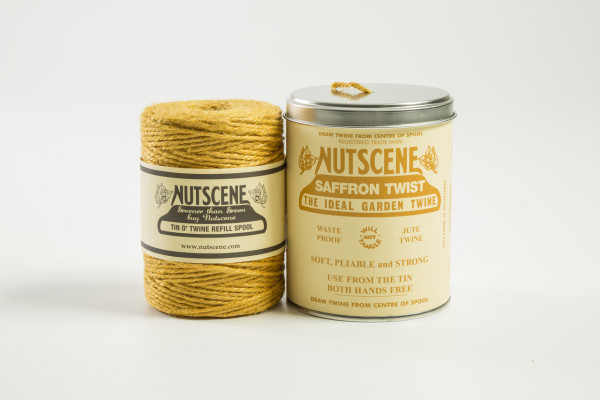 Tin O' Twine | Gartenschnur in der Dose, Safran
