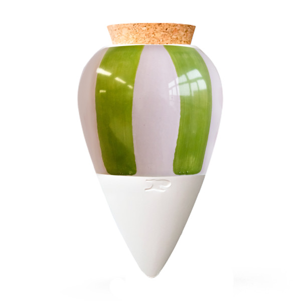 Olla - grün-lila gestreift