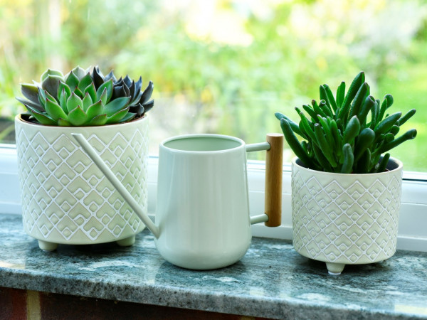 Indoor-Übertöpfe BILBAO JADE | Zimmergießkanne Jade | von Burgon & Ball