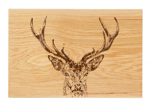 Hirschprinz | Schneide- und Servierbrett aus Eiche