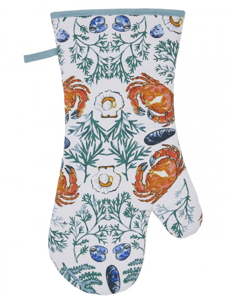 Ofenhandschuh von Ulster Weavers | Design Meeresfrüchte